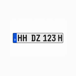 Carbon Oldtimer Kennzeichen H bestellen – Direkt Zulassen