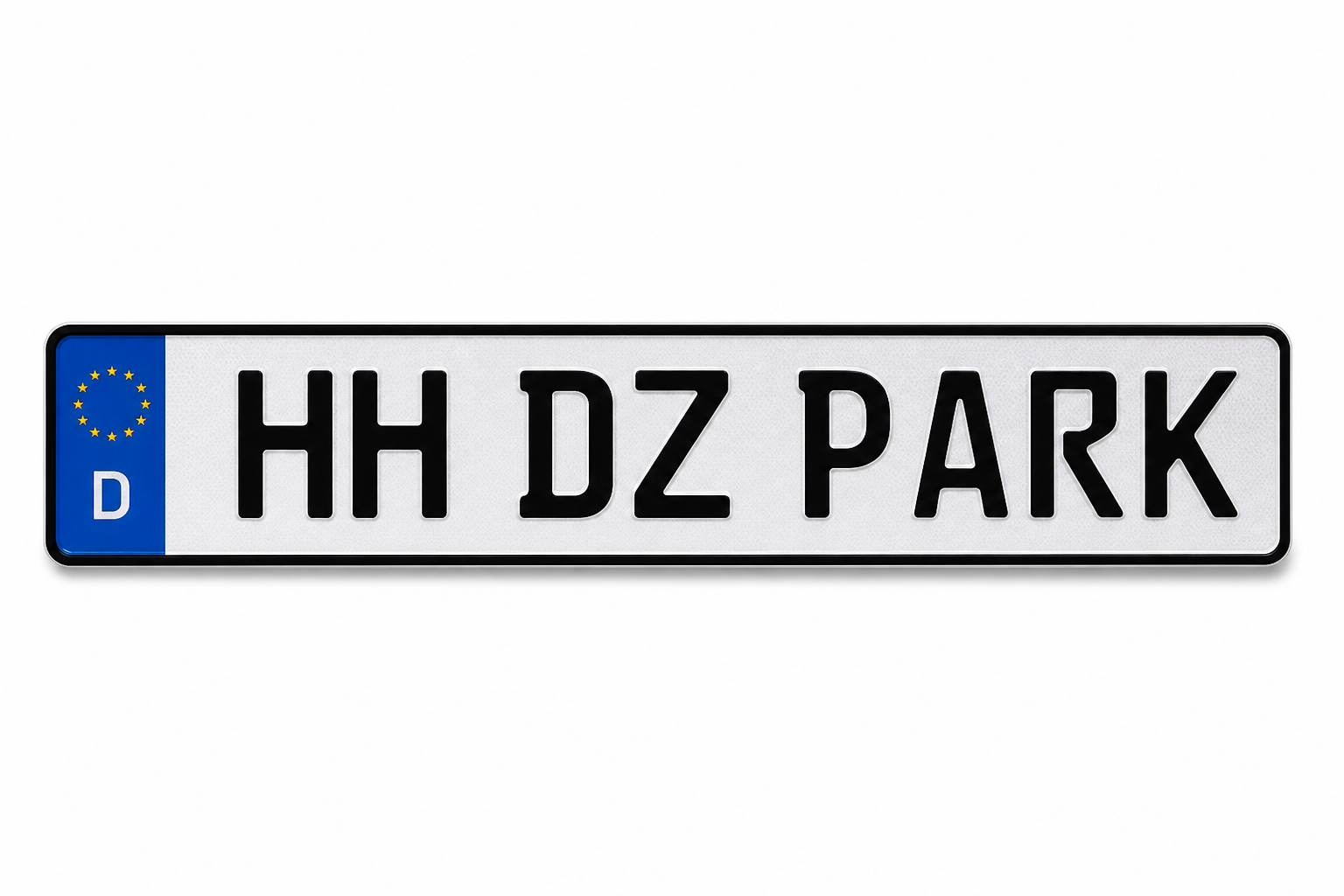 Parkplatzschild bestellen – Direkt Zulassen DZ Kennzeichen online bestellen