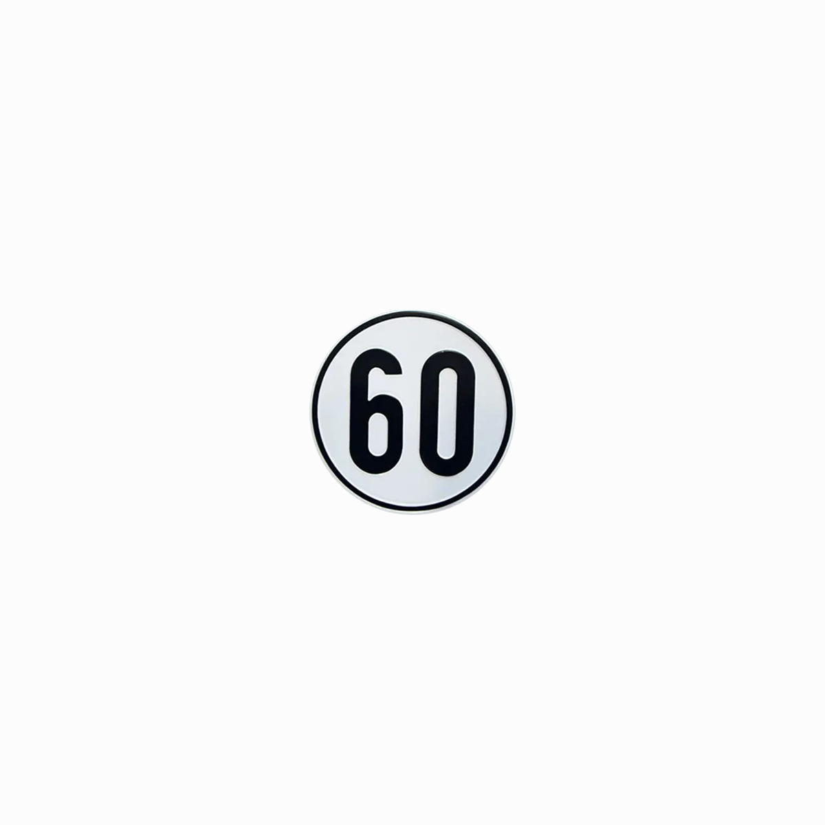 Klebeschild 60 km/h kaufen – Direkt Zulassen