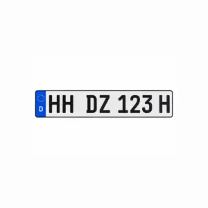 Carbon Oldtimer Kennzeichen H bestellen – Direkt Zulassen